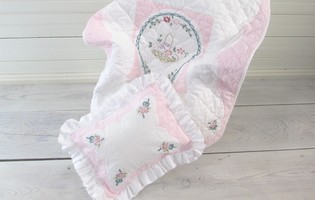 Doll Quilt and Pillow Sham  