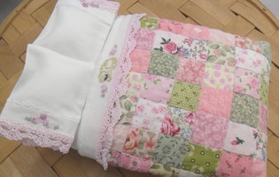 Dollhouse Miniature Bedding and Quilt